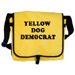 Yellow Dog Democrat Messenger Bag